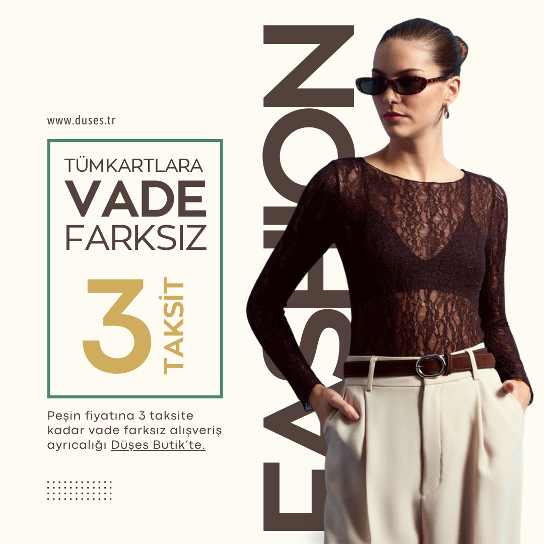 Tüm Kartlara Vade Farksız 3 Taksit